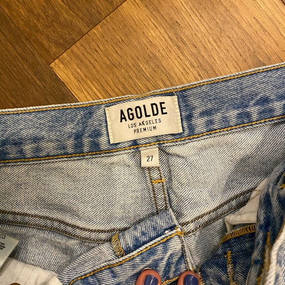 Agolde Parker Shorts Swapmeet 27 - like new! - Picture 3 of 4